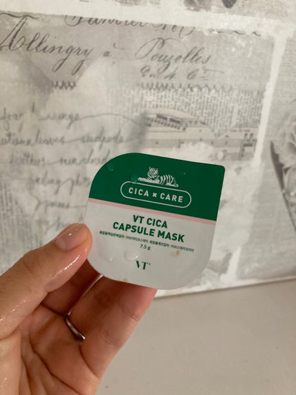 CICA カプセルマスク/VT/洗い流すパック・マスクを使ったクチコミ(1枚目)