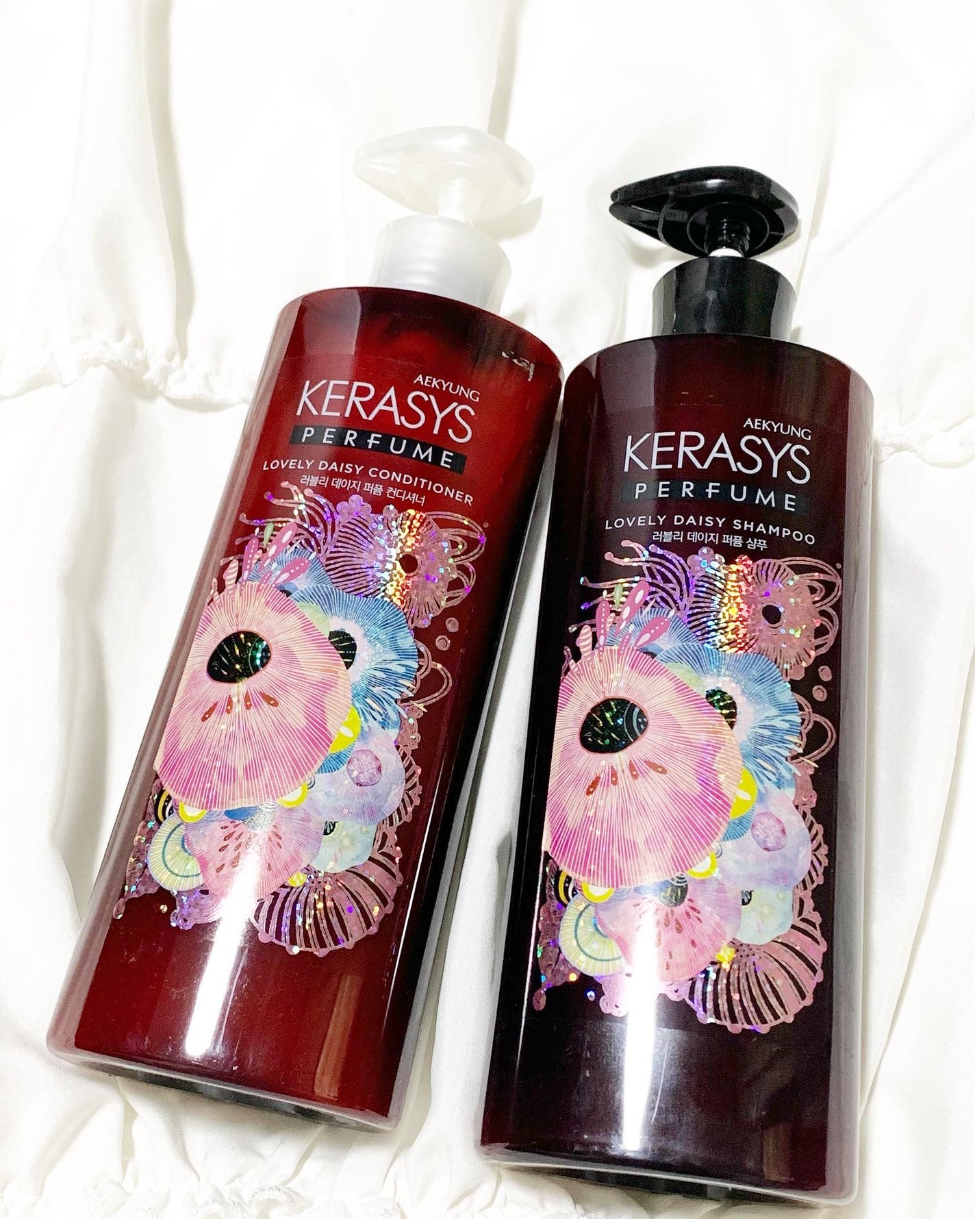 パフューム ラブリーデイジー シャンプー&コンディショナー/KERASYS/シャンプー・コンディショナーを使ったクチコミ(1枚目)