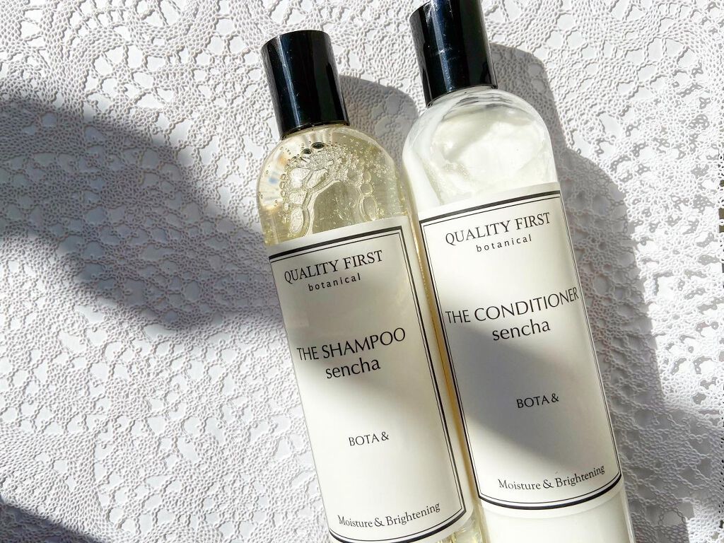 ボタアンド ザ シャンプー <sencha>/クオリティファースト/市販シャンプーを使ったクチコミ（1枚目）