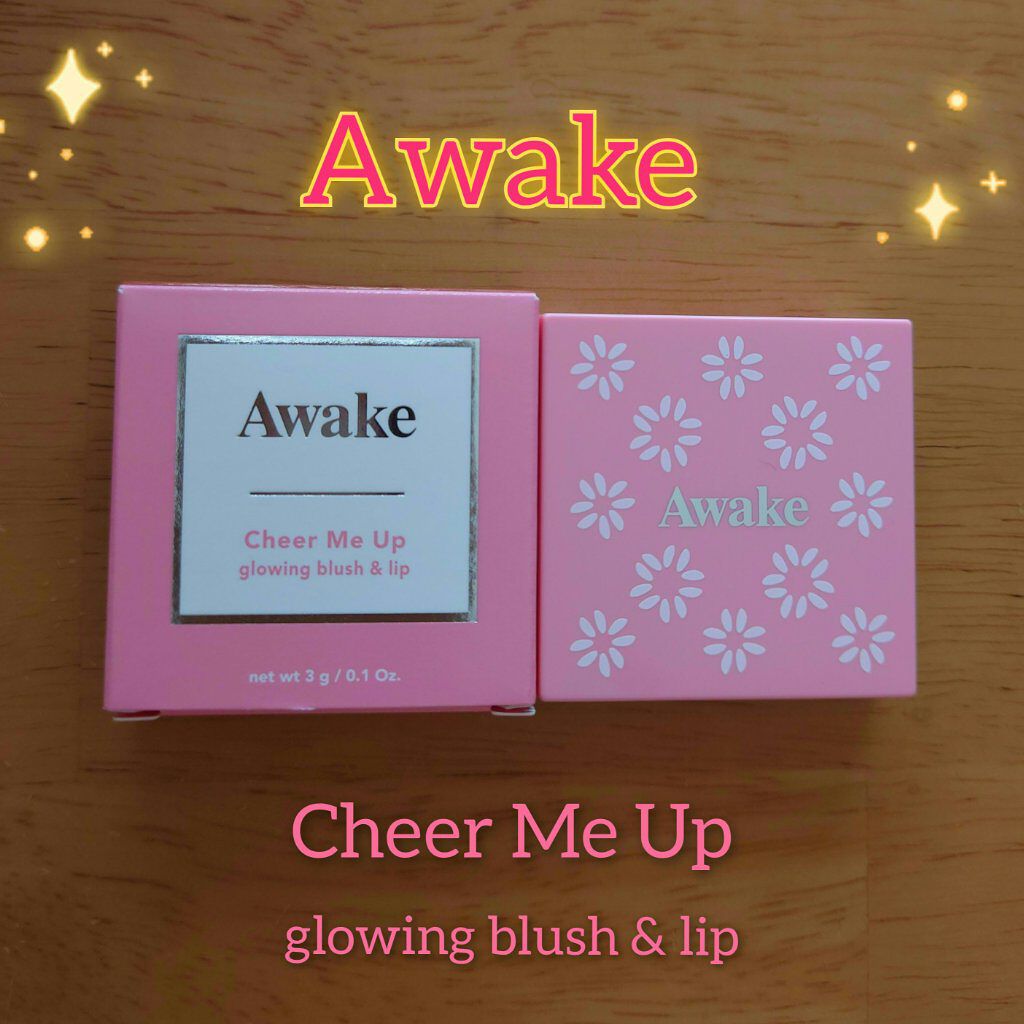 チアミーアップ グロウイング ブラッシュ＆リップ/Awake/口紅を使ったクチコミ（1枚目）