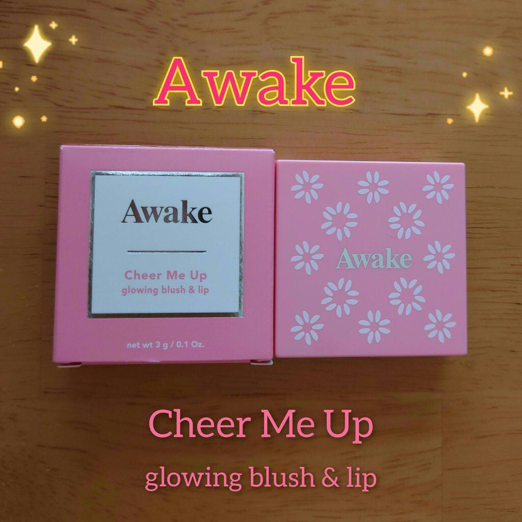 チアミーアップ グロウイング ブラッシュ&リップ/Awake/口紅を使ったクチコミ(1枚目)