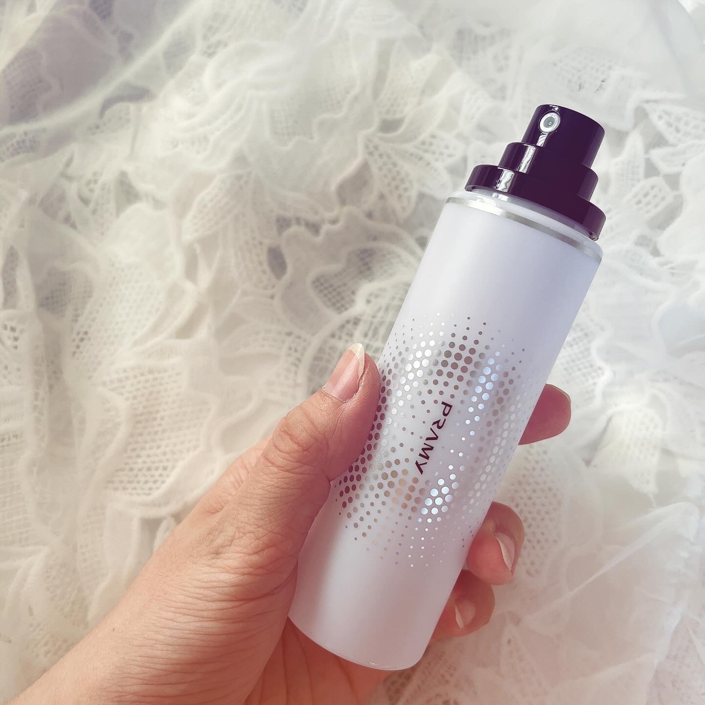 PRAMY メイクアップセッティングミスト マットタイプ/PRAMY/フィックスミストを使ったクチコミ（3枚目）