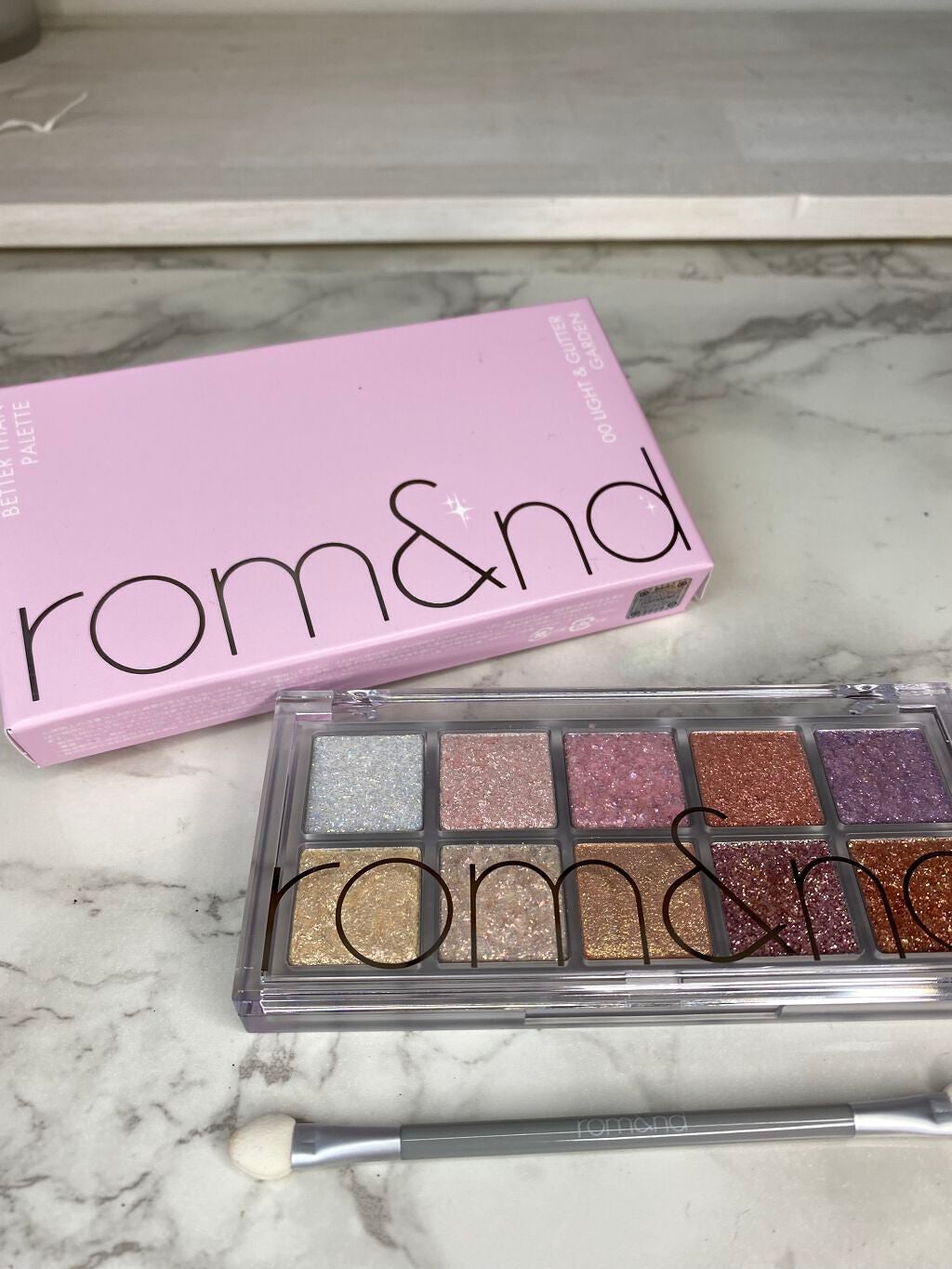 ベターザンパレット/rom&nd/アイシャドウパレットを使ったクチコミ(1枚目)