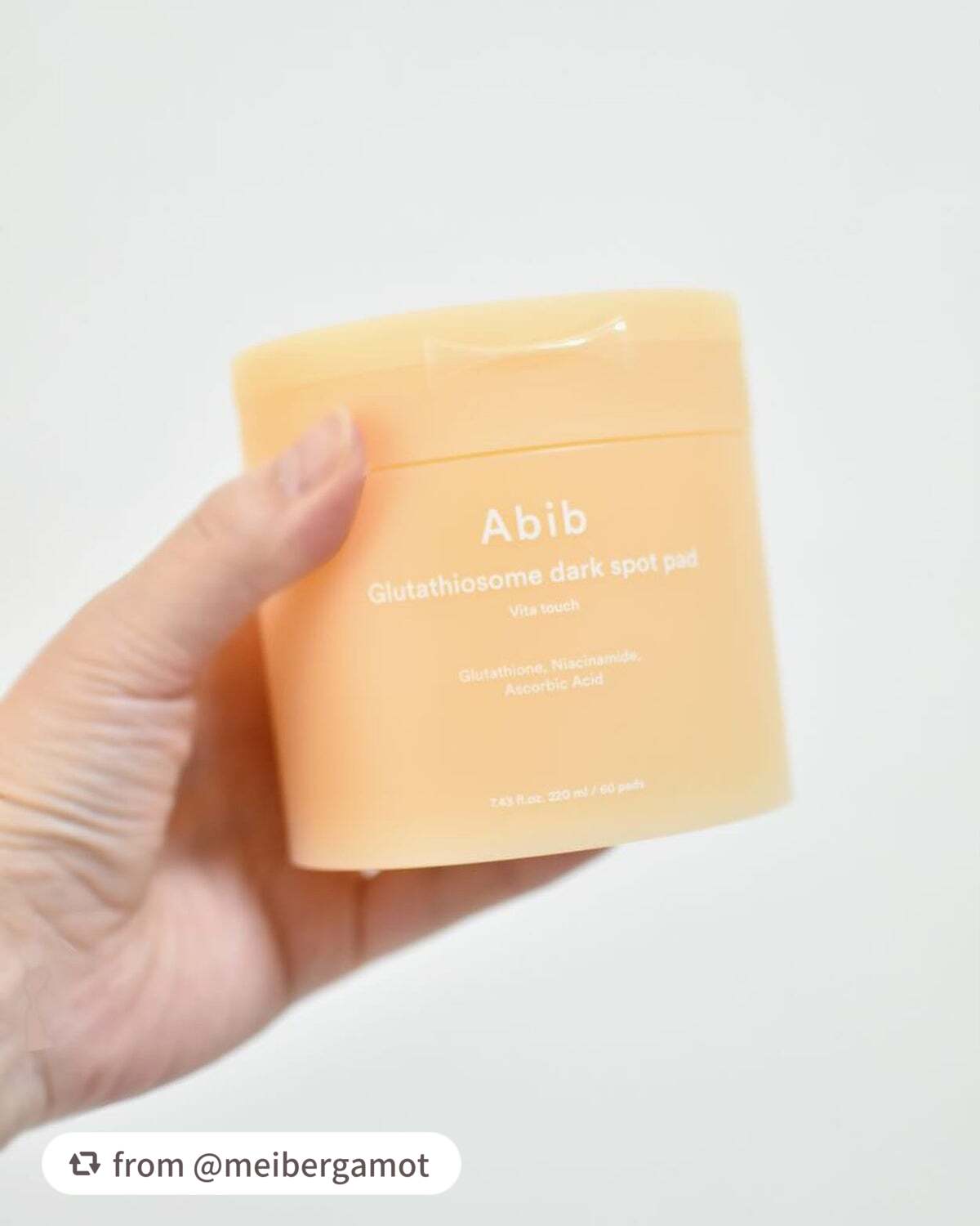 グルタチオンソームダークスポットパッドビタタッチ/Abib /トナーパッドを使ったクチコミ(5枚目)