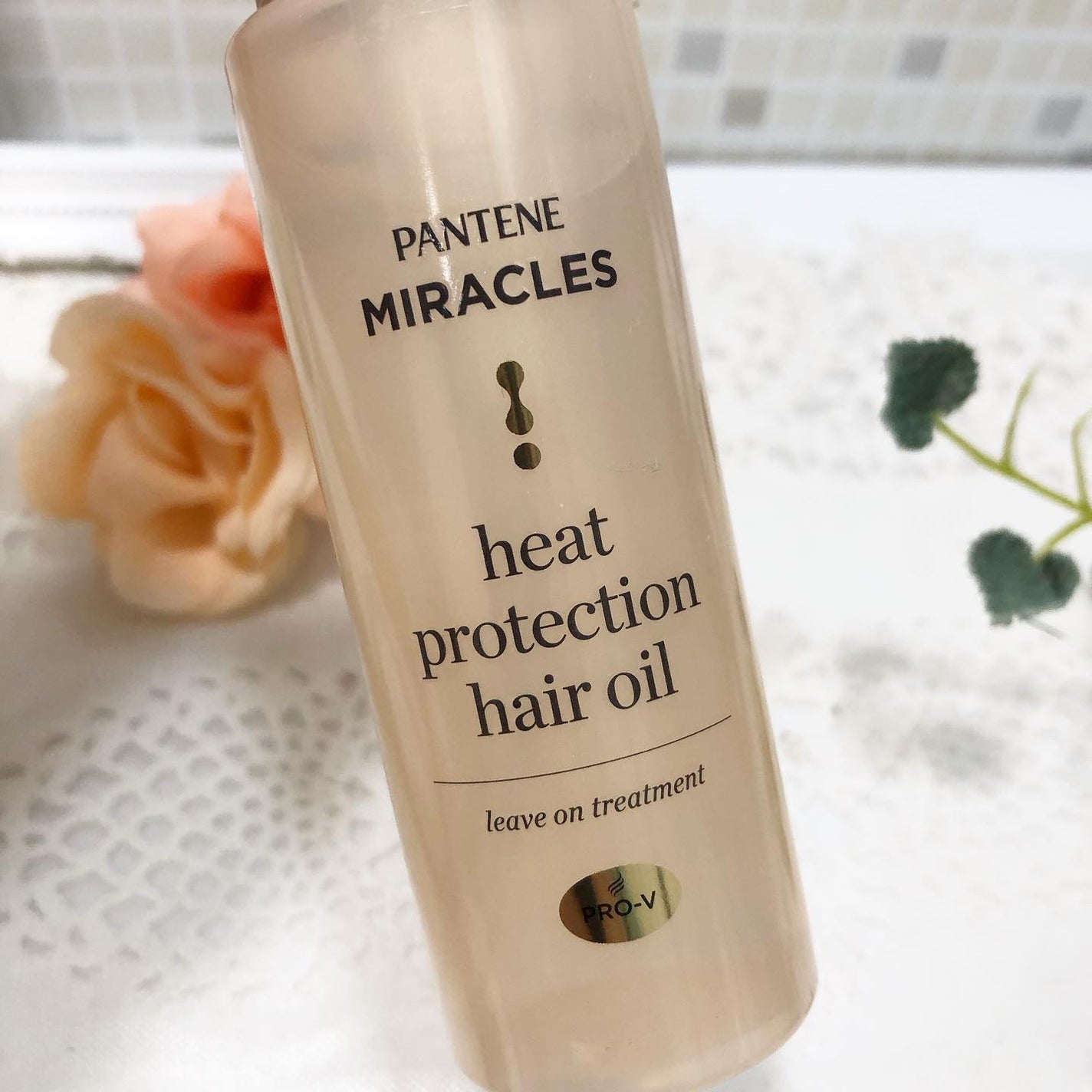 ヒートプロテクション ヘアオイル(洗い流さないトリートメント)/パンテーン/アウトバストリートメントを使ったクチコミ(3枚目)