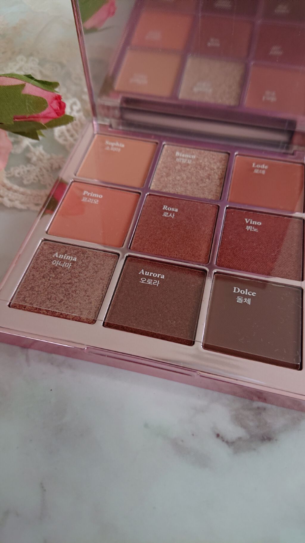 The Bella collection eyeshadow palette/CELEFIT/アイシャドウパレットを使ったクチコミ(3枚目)