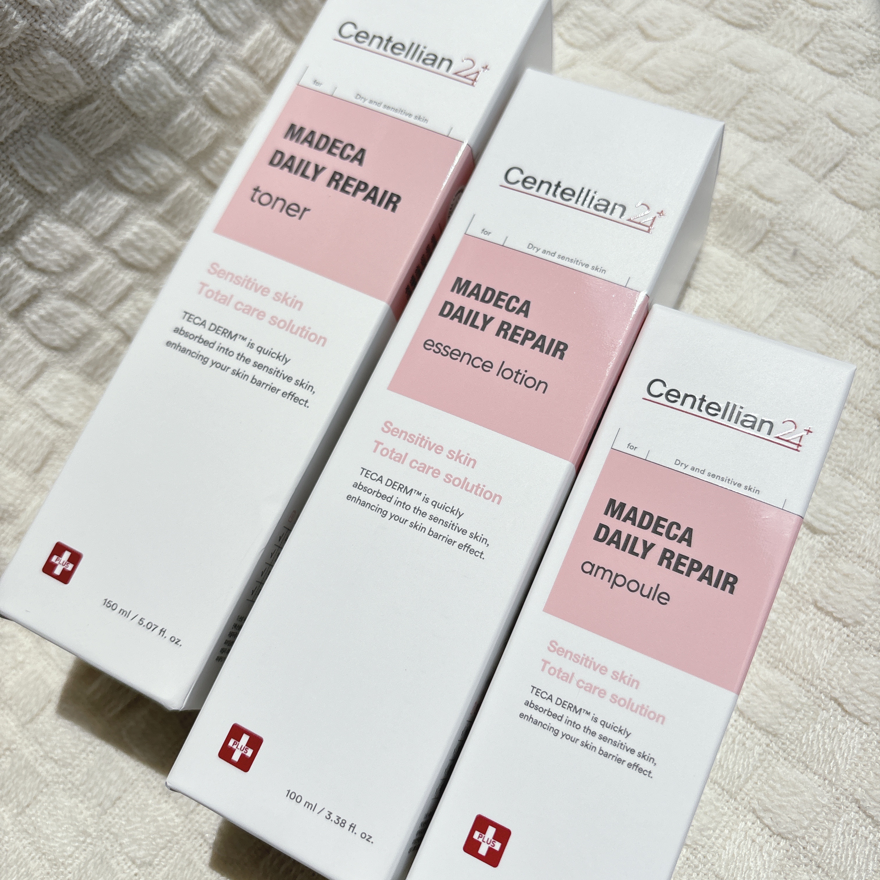 マデカデイリーリペアエッセンスローション/センテリアン24/化粧水を使ったクチコミ（3枚目）