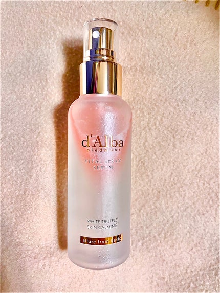 ダルバ ホワイトトリュフバイタルスプレーセラム/ダルバ/ミスト状化粧水を使ったクチコミ(1枚目)