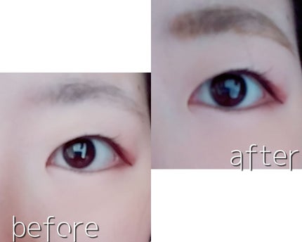 カラーリングアイブロウ/ヘビーローテーション/眉マスカラを使ったクチコミ(2枚目)