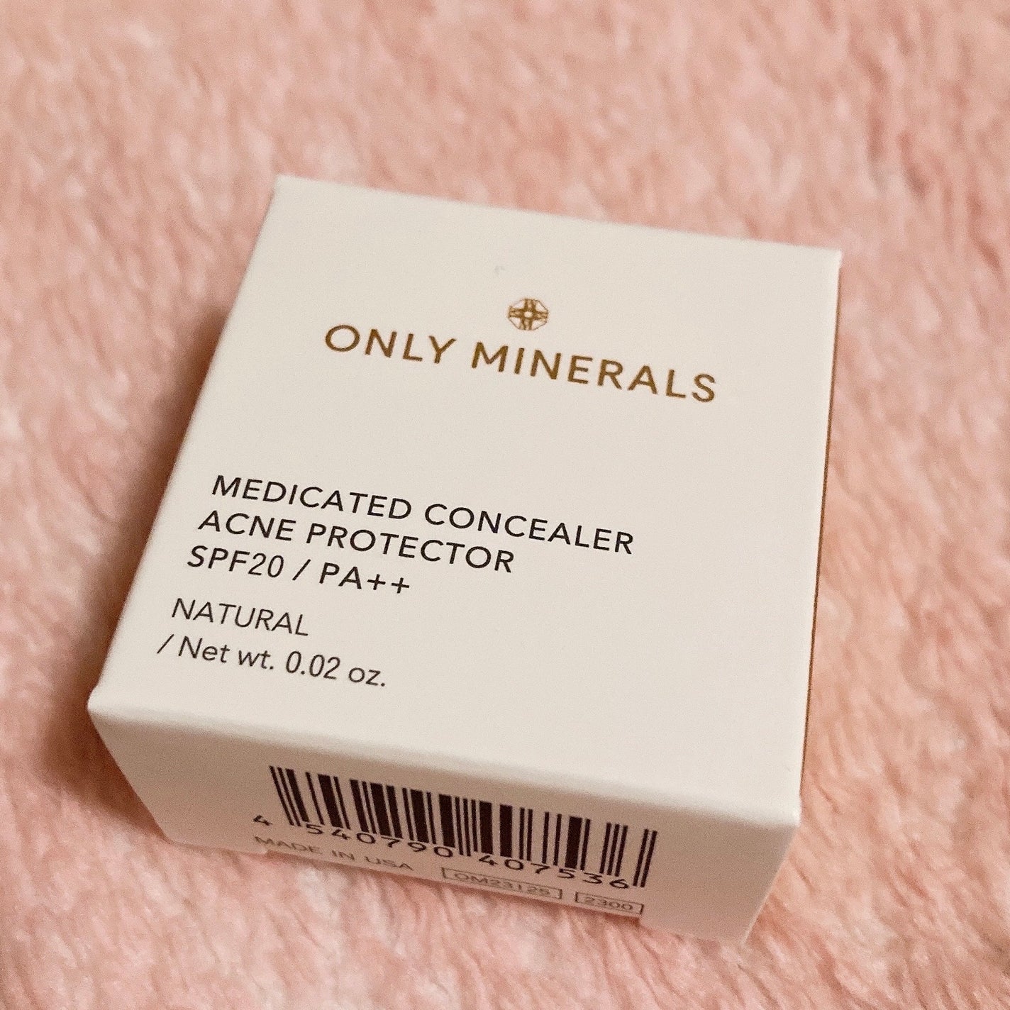 薬用コンシーラー アクネプロテクター/ONLY MINERALS/パウダーコンシーラーを使ったクチコミ(3枚目)