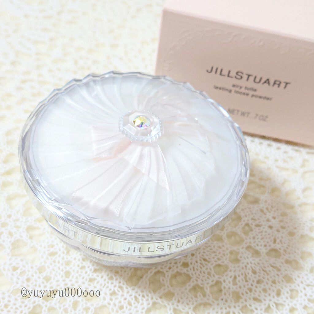 エアリーチュール ラスティングルースパウダー/JILL STUART/パウダーファンデーションを使ったクチコミ（2枚目）