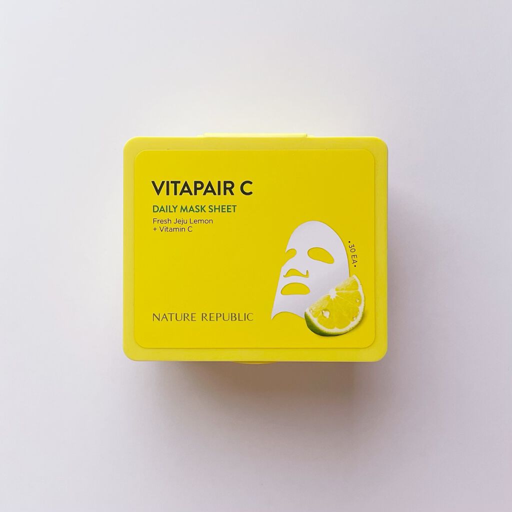 ビタペアCデイリーシートマスク/ネイチャーリパブリック/シートマスク・パックを使ったクチコミ（1枚目）