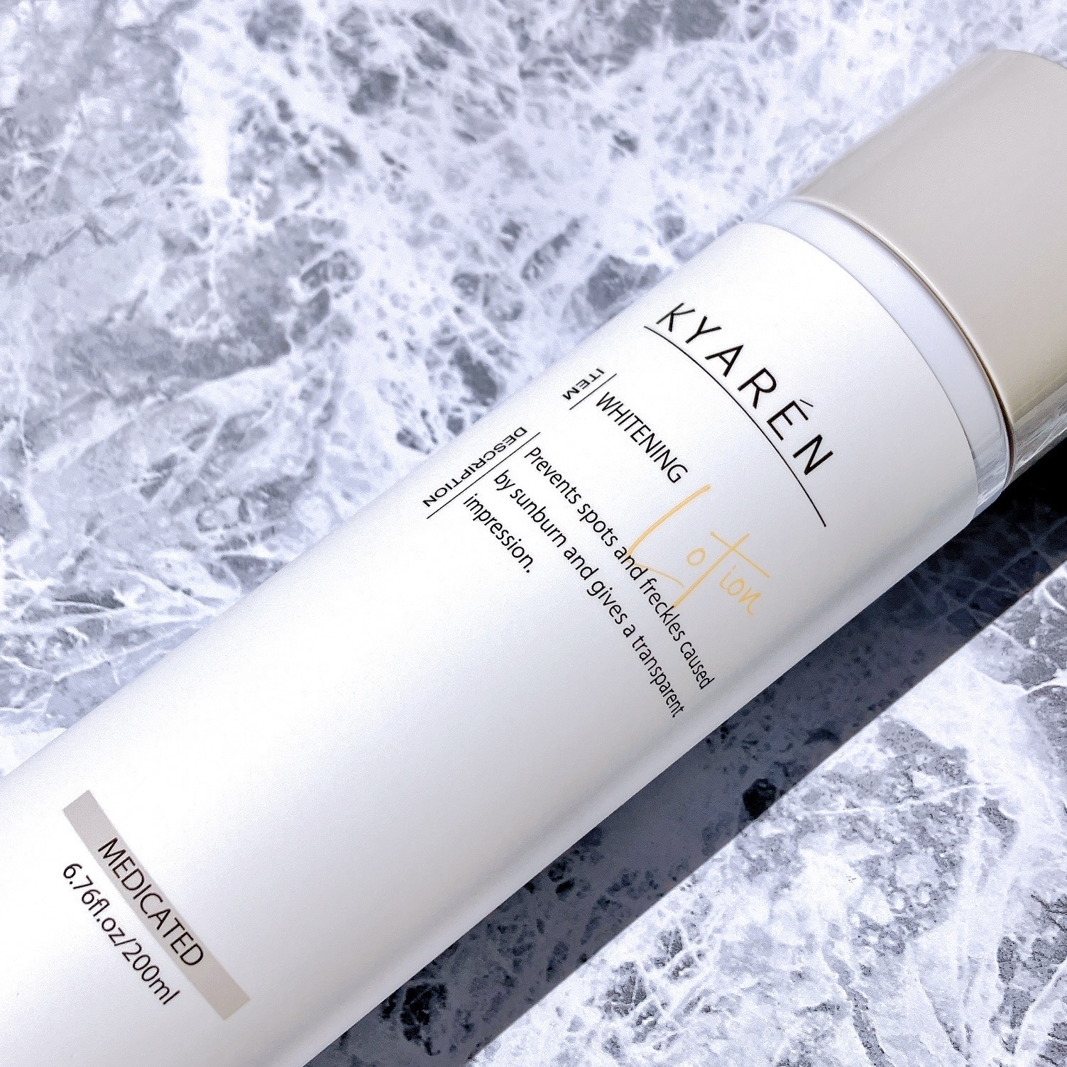 薬用美白化粧水/KYAREN/化粧水を使ったクチコミ（2枚目）