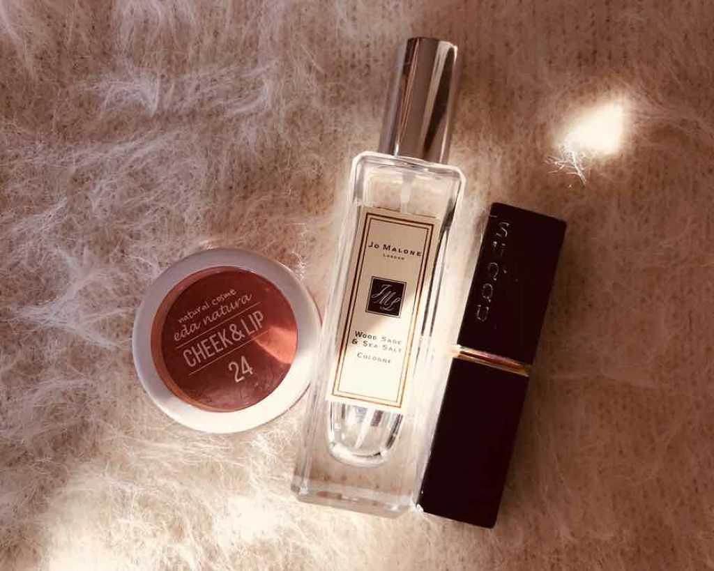 イーデナチュラ チーク＆リップ＆アイカラー/eda natura/ジェル・クリームチークを使ったクチコミ（1枚目）