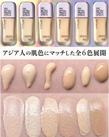 SPステイ ルミマット リキッド ファンデーション N30/MAYBELLINE NEW YORK/リキッドファンデーションを使ったクチコミ（3枚目）