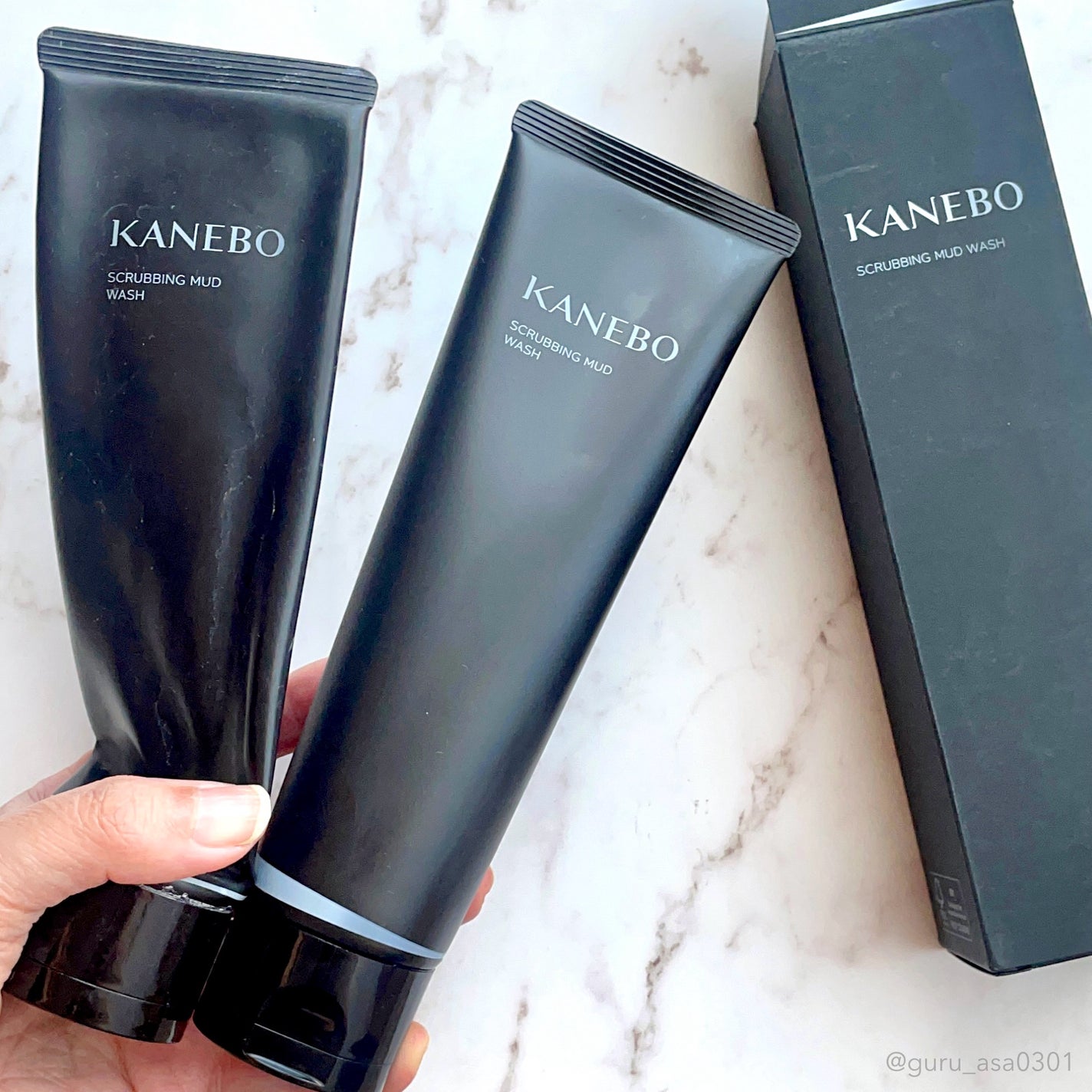 スクラビング マッド ウォッシュ/KANEBO/洗顔フォームを使ったクチコミ(1枚目)