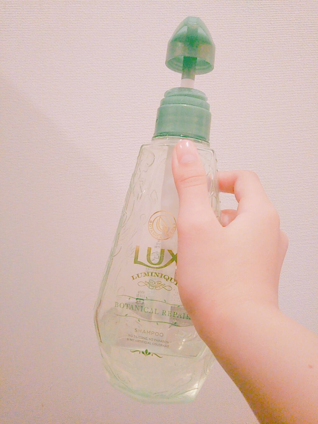 ルミニーク ボタニカルピュア シャンプー／トリートメント/LUX/市販シャンプーを使ったクチコミ（1枚目）