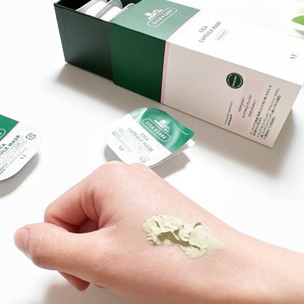 CICA カプセルマスク/VT/洗い流すパック・マスクを使ったクチコミ(4枚目)