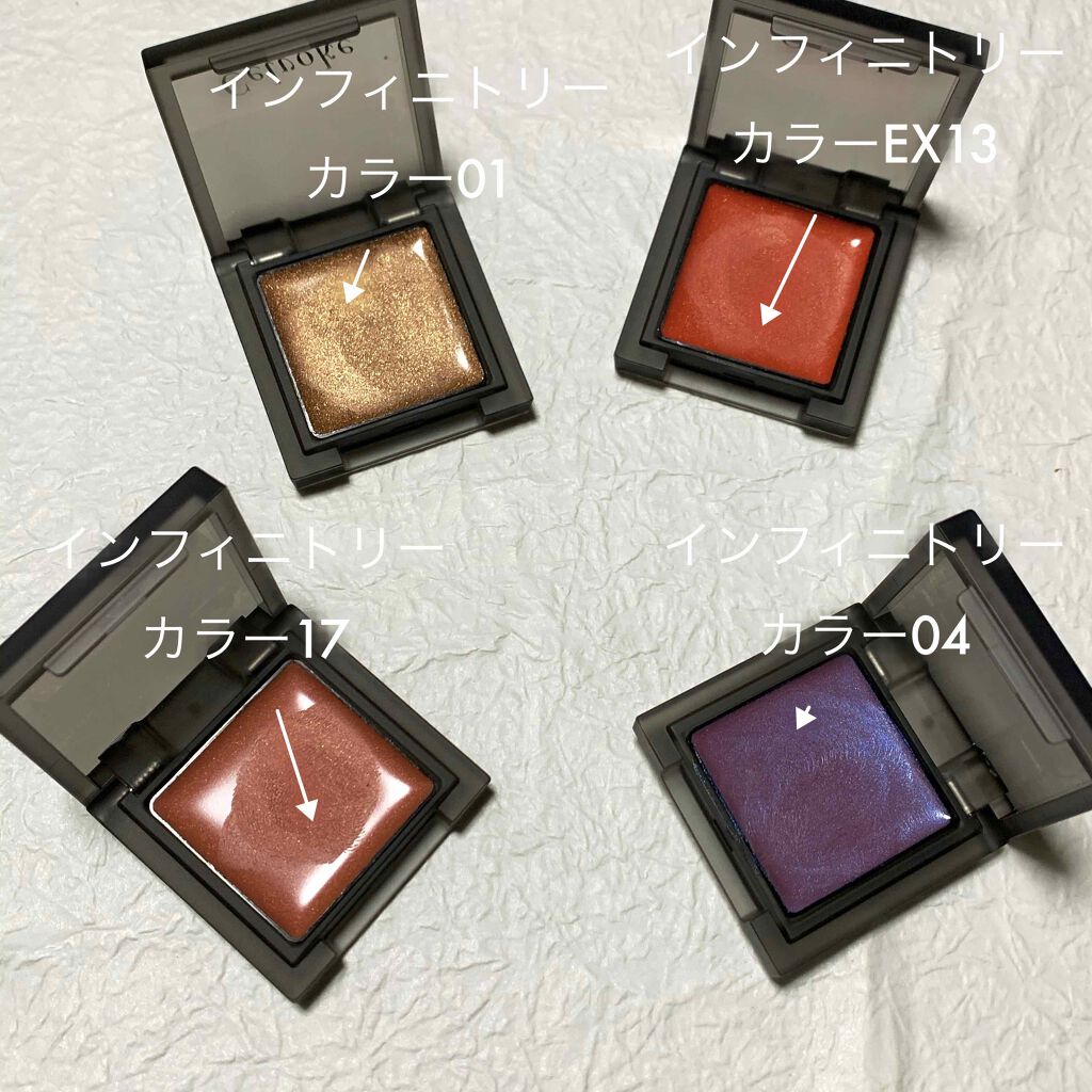 インフィニトリー カラー/Celvoke/ジェル・クリームチークを使ったクチコミ（2枚目）