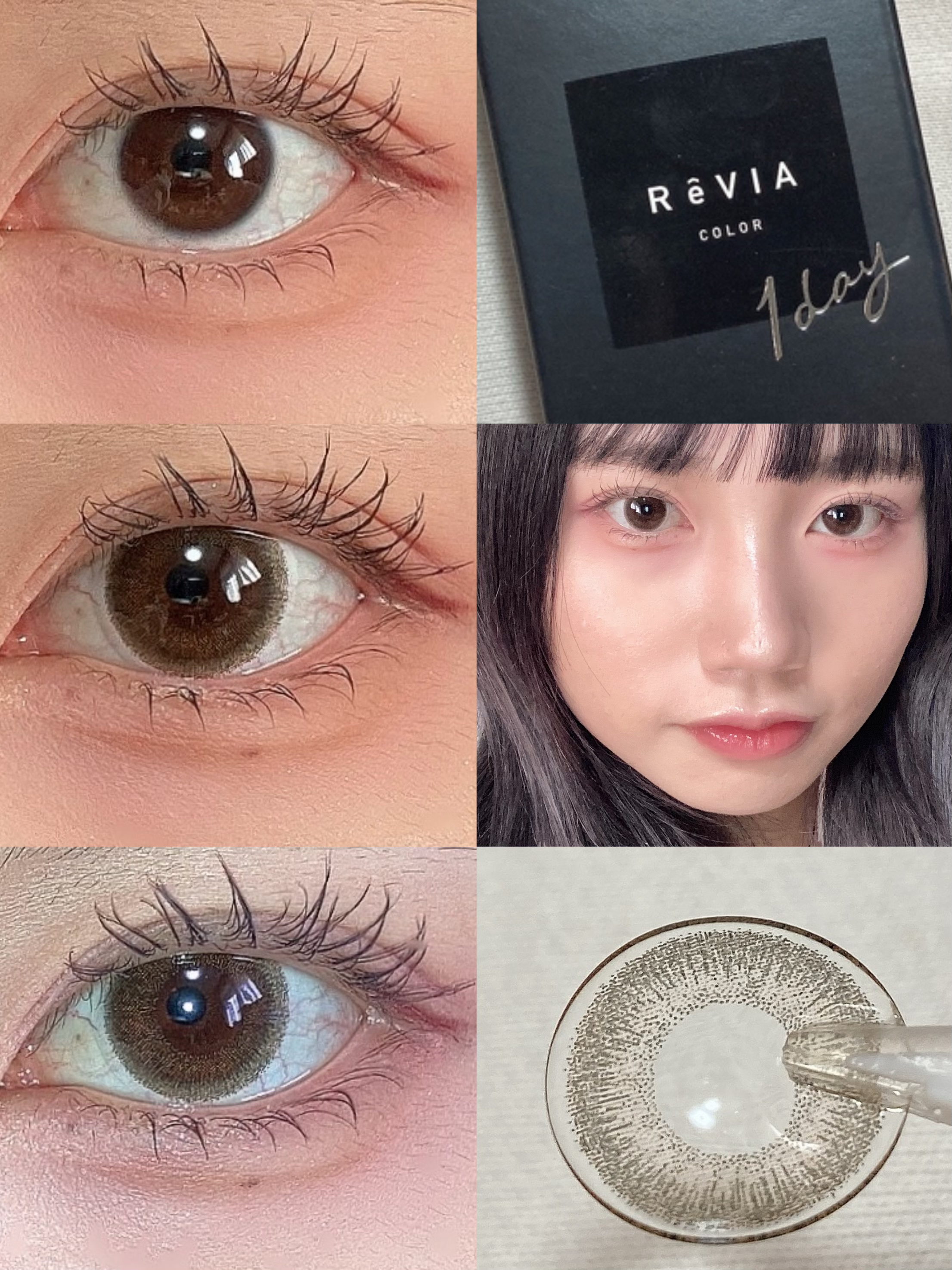ReVIA 1day/ReVIA/ワンデー（１DAY）カラコンを使ったクチコミ（3枚目）