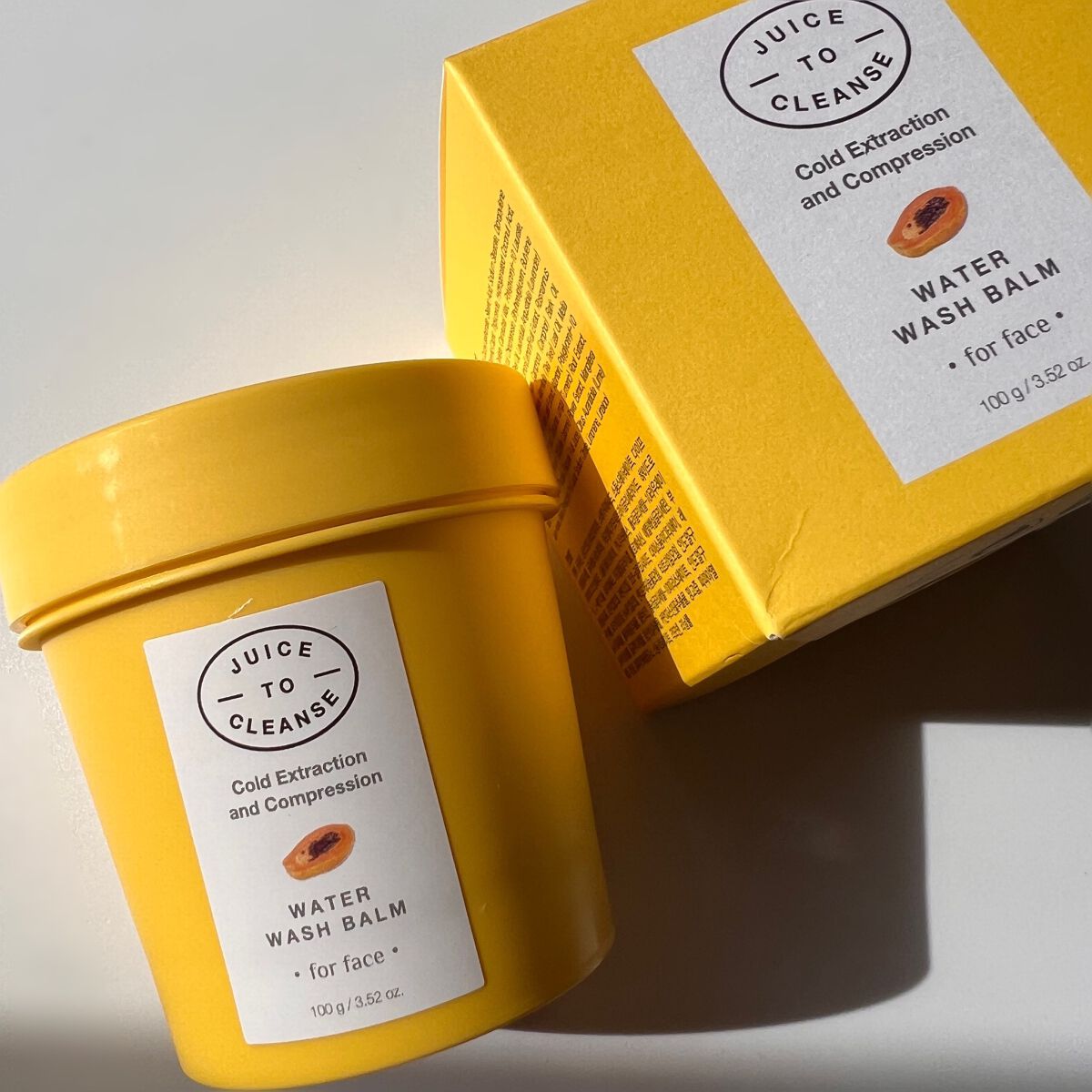 ウォーターウォッシュバーム/JUICE TO CLEANSE/スクラブ・ゴマージュを使ったクチコミ(1枚目)