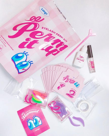 パーマイットアップアイラッシュパーマキット/Loingz/その他キットセットを使ったクチコミ(1枚目)