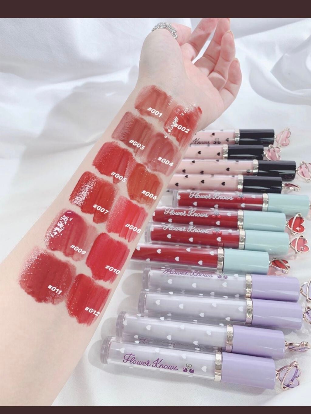 グリスニングウォータリングティント/FlowerKnows/リップティントを使ったクチコミ(2枚目)