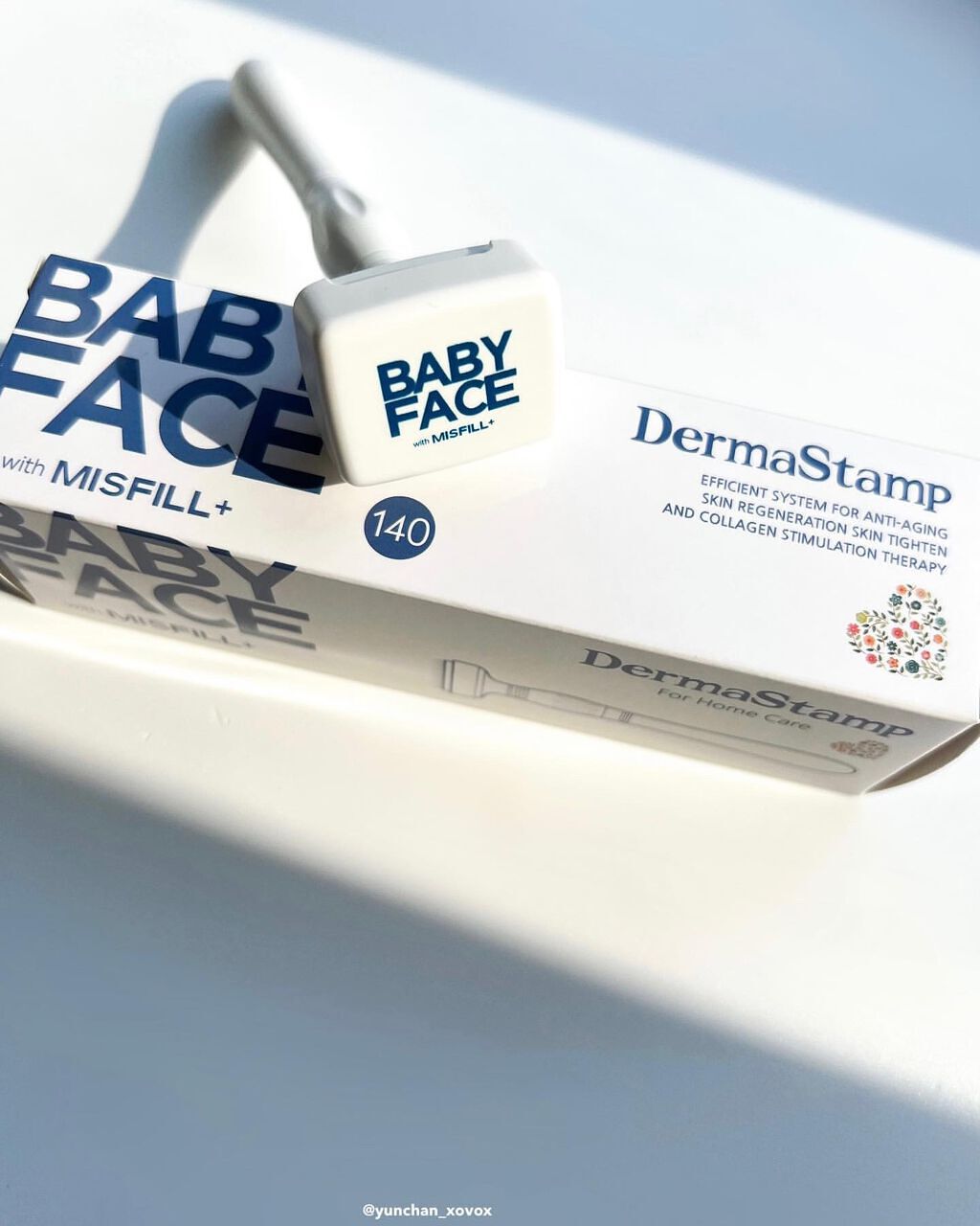 BABY FACE AMPOULE+ダーマスタンプ/MISFILL/スキンケアキットを使ったクチコミ(4枚目)