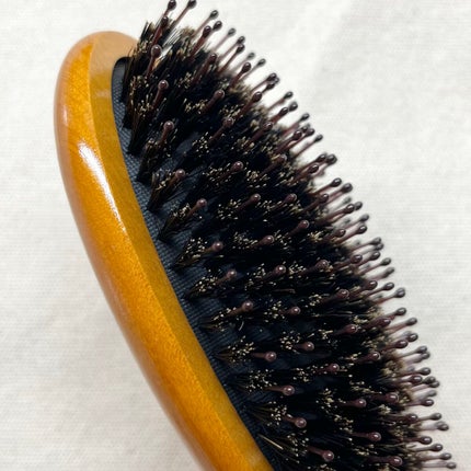 つやつや天然毛のミックスブラシ/マペペ/ヘアブラシを使ったクチコミ(2枚目)