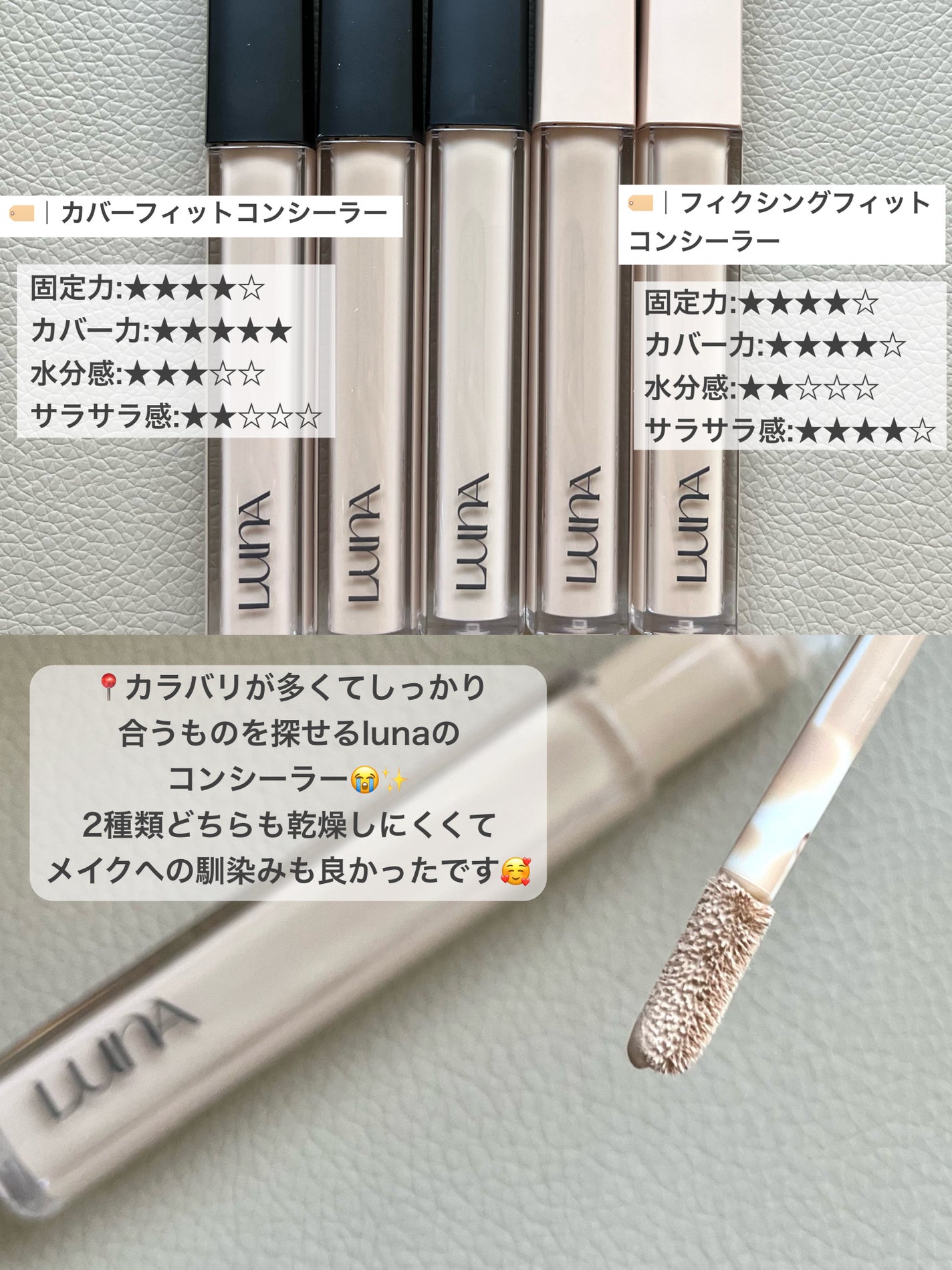 ロングラスティングチップコンシーラー/LUNA/リキッドコンシーラーを使ったクチコミ(2枚目)