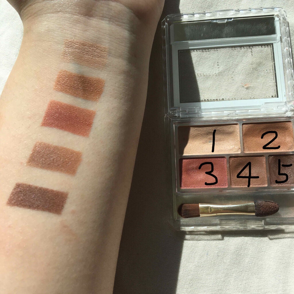 パーフェクトマルチアイズ/キャンメイク/アイシャドウパレットを使ったクチコミ(2枚目)