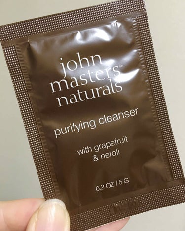 G&Nピュリファイングクレンザー/john masters organics/オイルクレンジングを使ったクチコミ（1枚目）