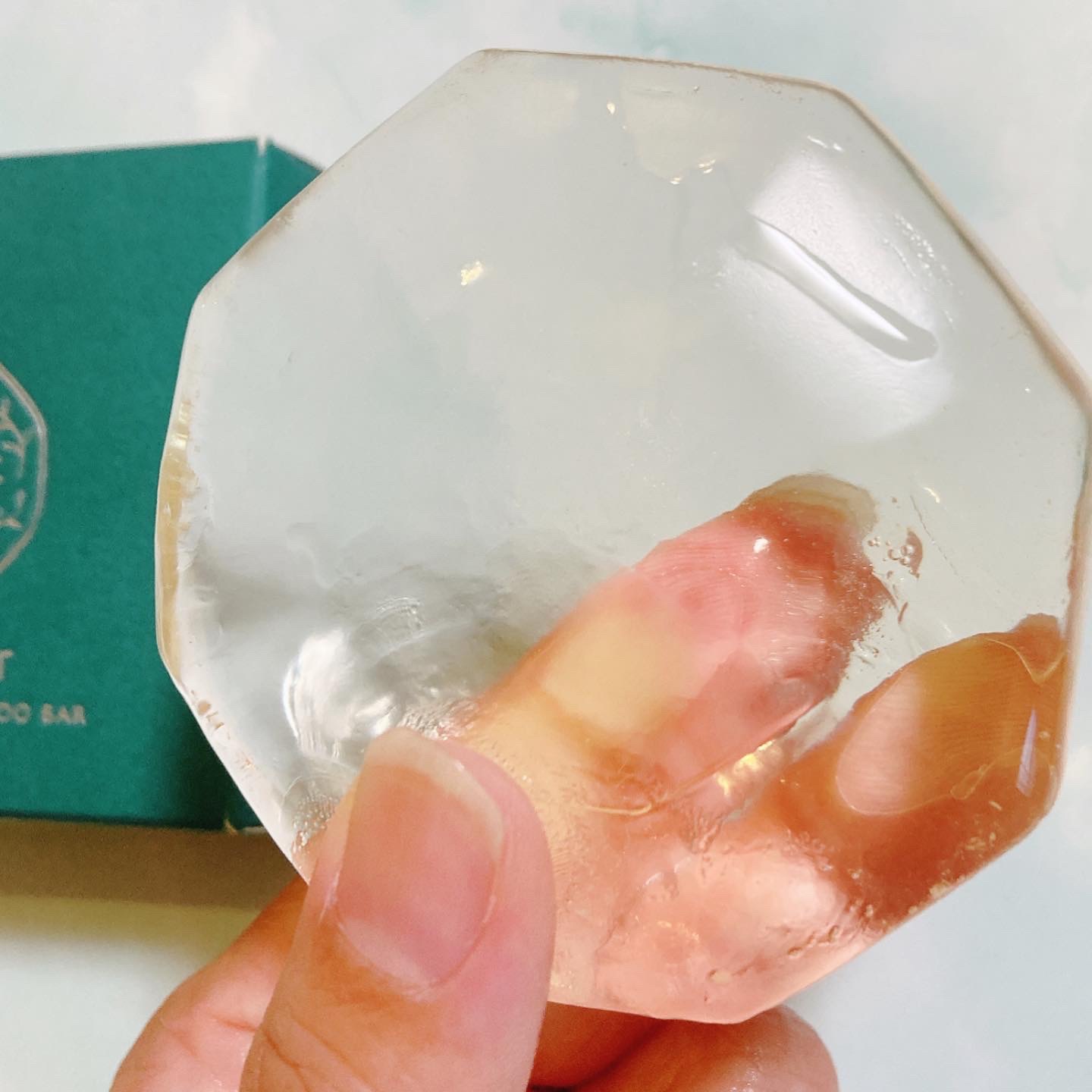 ピュアバー 和漢ハーブシャンプーバー モイスト/purebar/市販シャンプーを使ったクチコミ（2枚目）