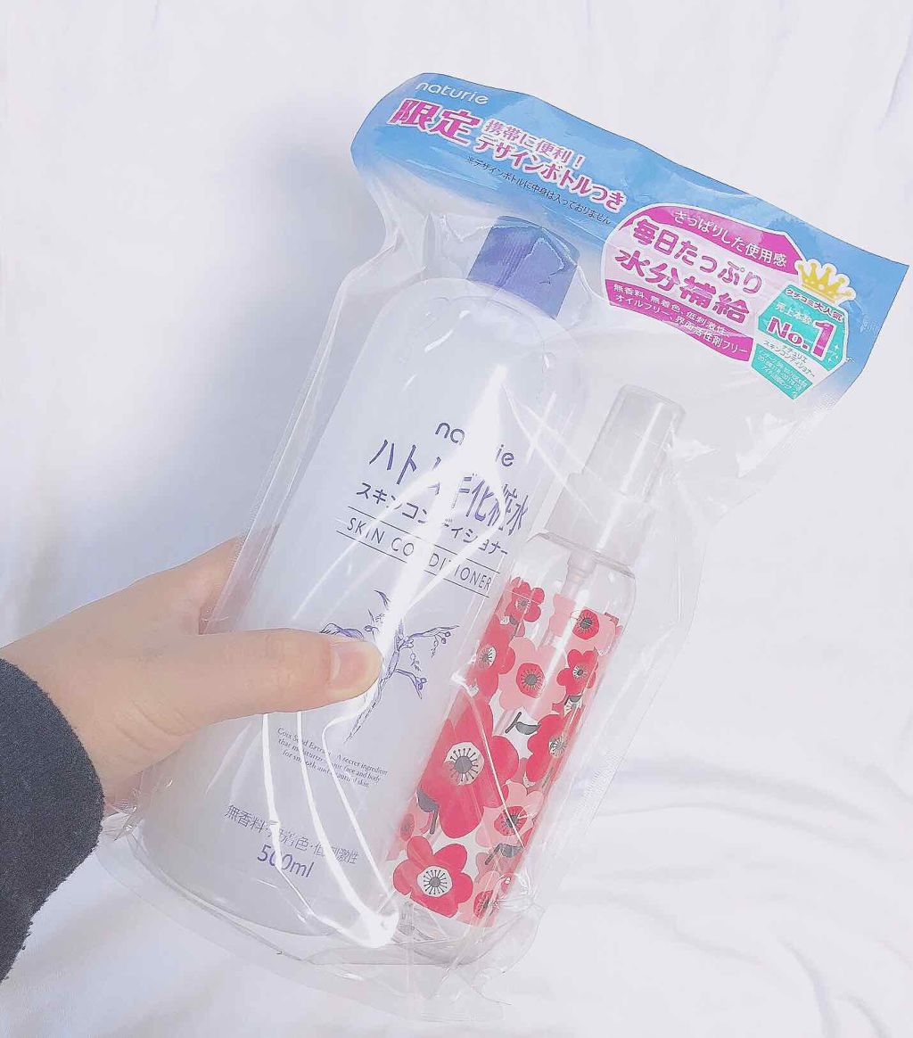 ハトムギ化粧水(ナチュリエ スキンコンディショナー R )/ナチュリエ/化粧水を使ったクチコミ(1枚目)