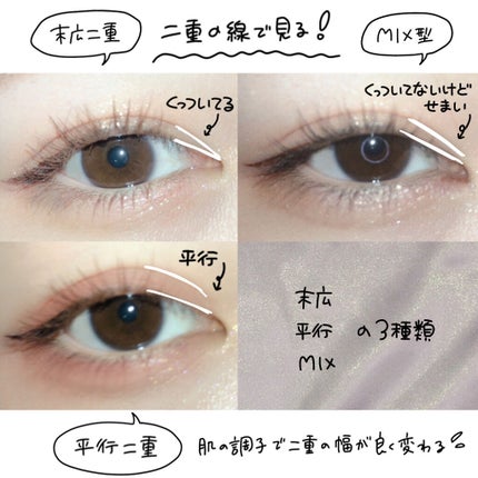 オリシキ アイリッドスキンフィルム /D-UP/二重まぶた用アイテムを使ったクチコミ(2枚目)