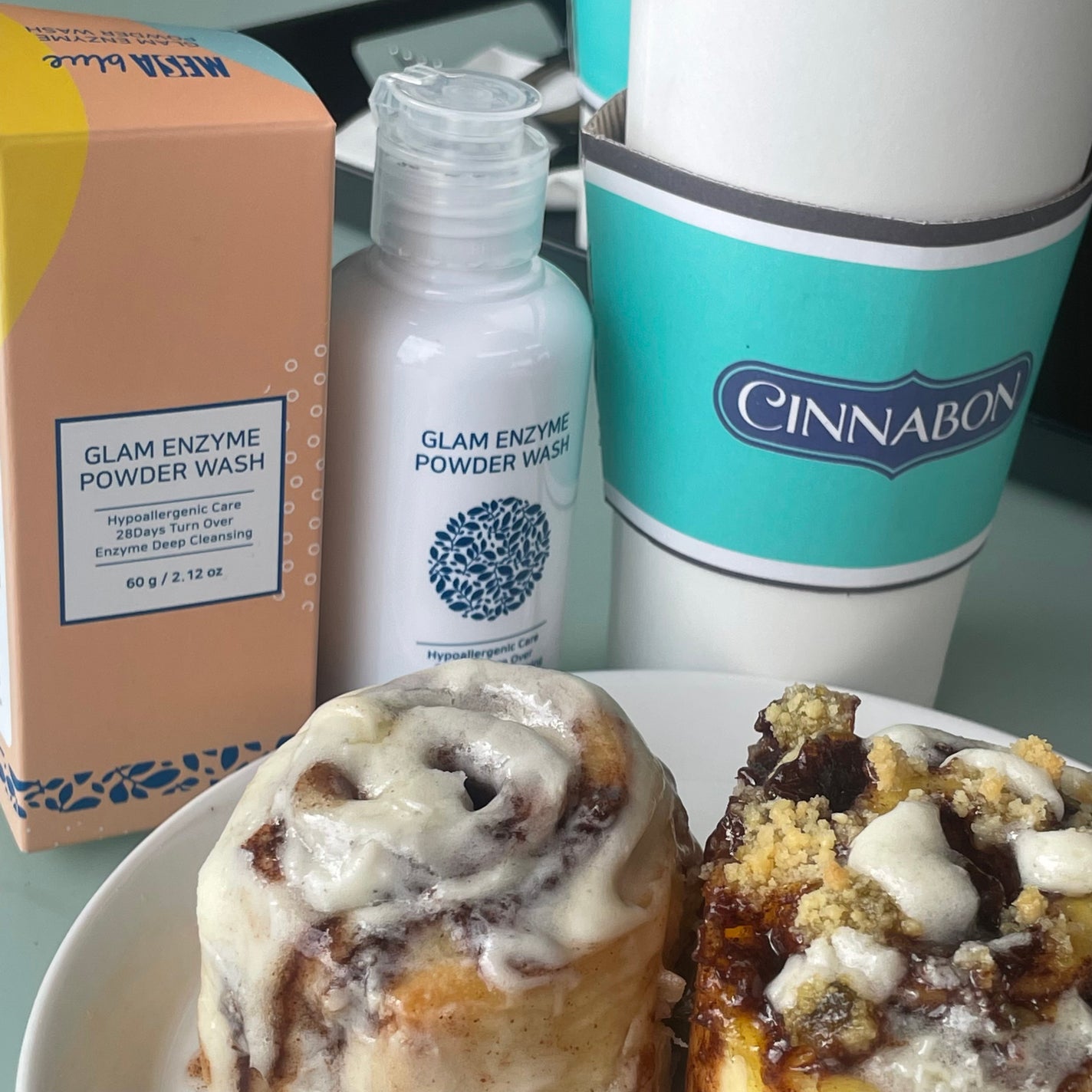 メサブルー エンザイムパウダーウォッシュ/MESAblue/洗顔パウダーを使ったクチコミ(1枚目)