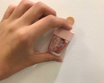 ディアダーリン ウォータージェルティント (アイスティント)/ETUDE/口紅を使ったクチコミ(1枚目)