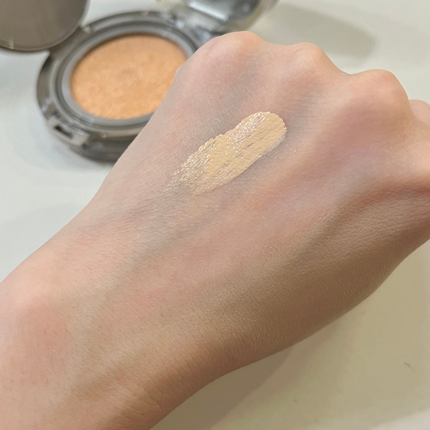 ブラーカバークッション/LUNA/クッションファンデーションを使ったクチコミ(3枚目)