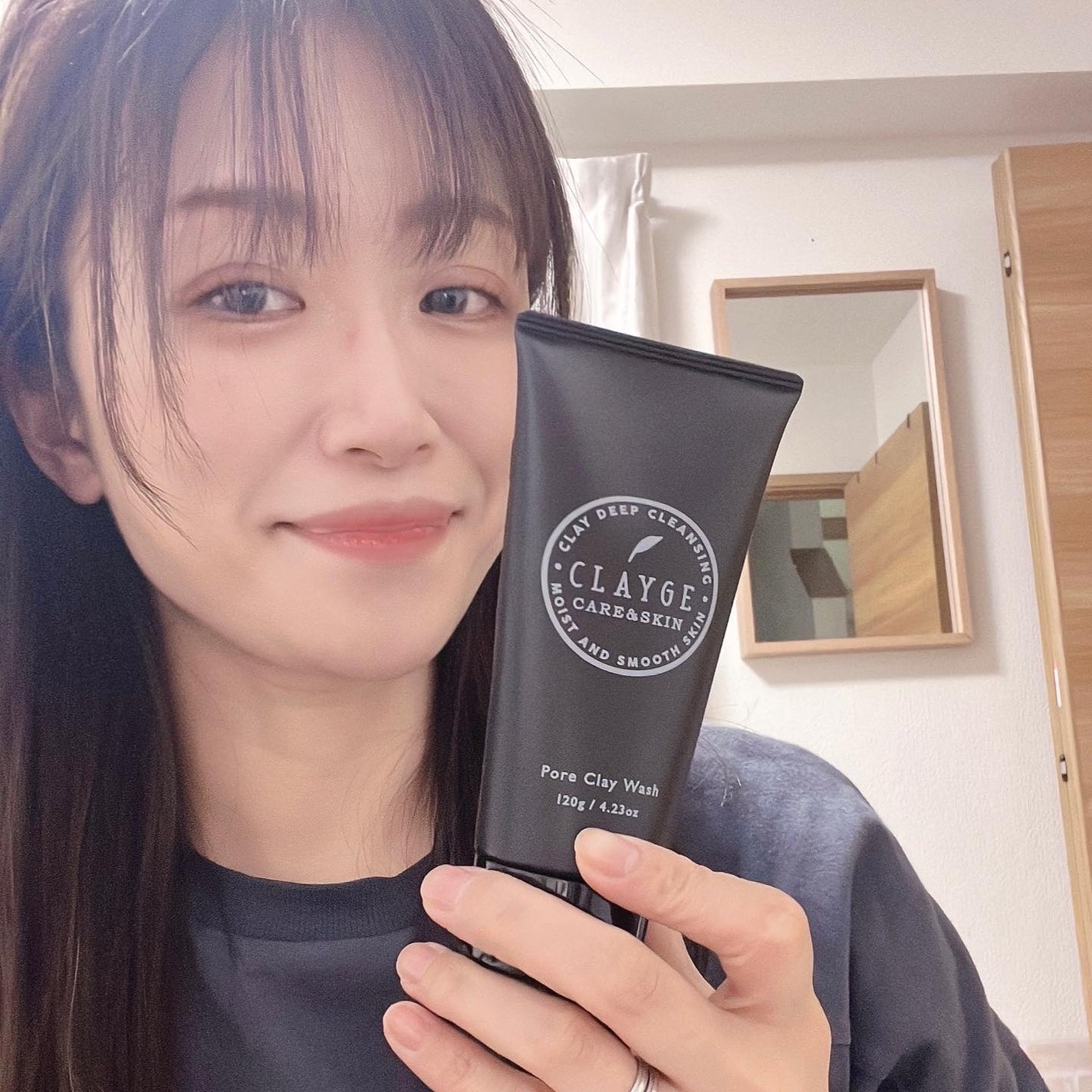 ズボラ主婦。 on LIPS 「この黒いの❤︎大好きなCLAYGEから出たポアクレイウォッシュ..」(3枚目)