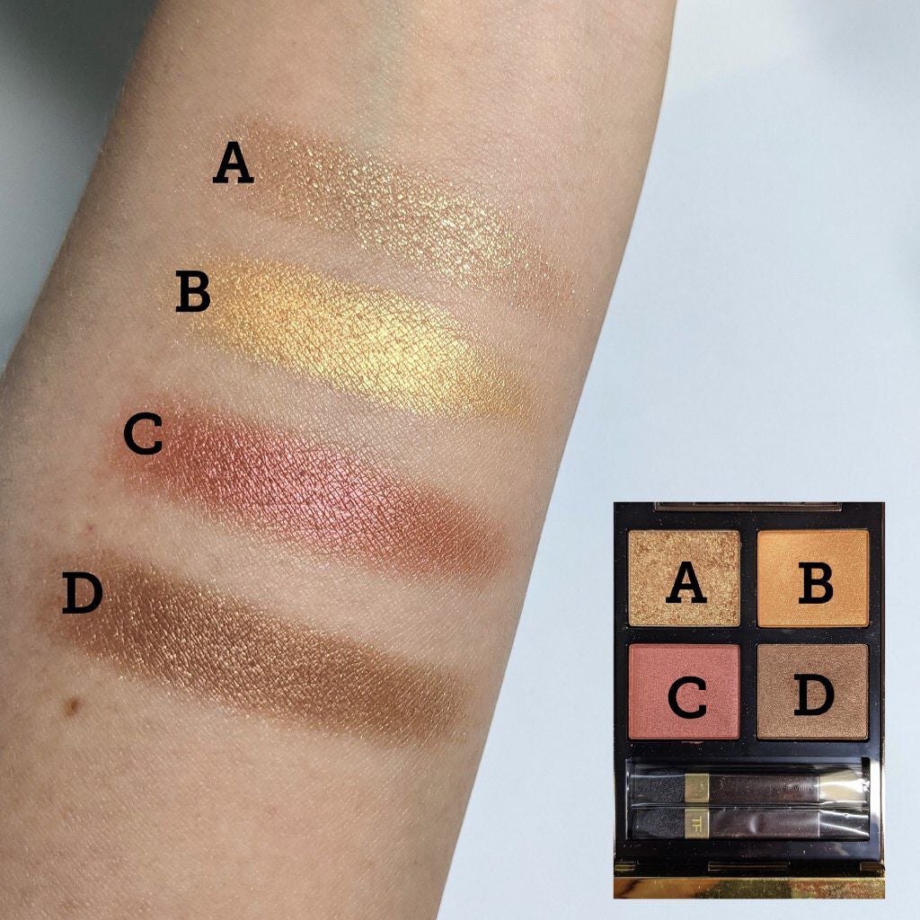 アイ カラー クォード/TOM FORD BEAUTY/アイシャドウパレットを使ったクチコミ(2枚目)
