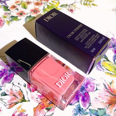 Dior ディオール ヴェルニのクチコミ「ピンク色に微細なパールラメが輝き､可愛すぎるネイルꕤ

🌸DIOR SPRING 2024🌸
.....」（3枚目）