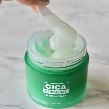シカパンテノールスリーピングパック/SNP/フェイスクリームを使ったクチコミ(8枚目)