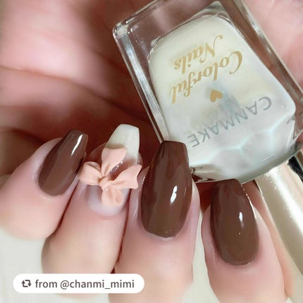 カラフルネイルズ/キャンメイク/マニキュアを使ったクチコミ(2枚目)