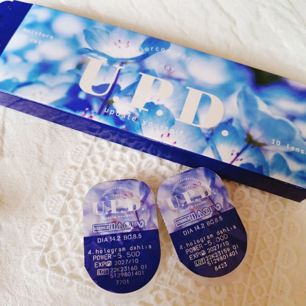 U.P.D. 1day/U.P.D./ワンデー（１DAY）カラコンを使ったクチコミ（2枚目）