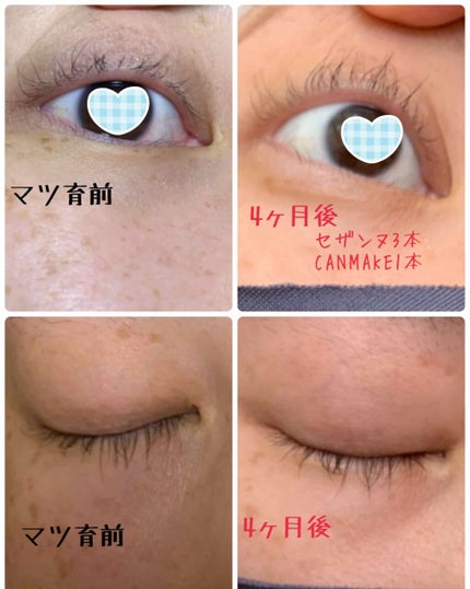 ラッシュケアエッセンス/キャンメイク/まつげ美容液を使ったクチコミ(2枚目)