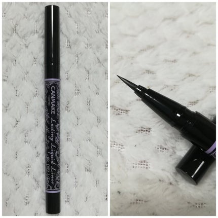 ラスティングリキッドライナー/キャンメイク/リキッドアイライナーを使ったクチコミ(4枚目)