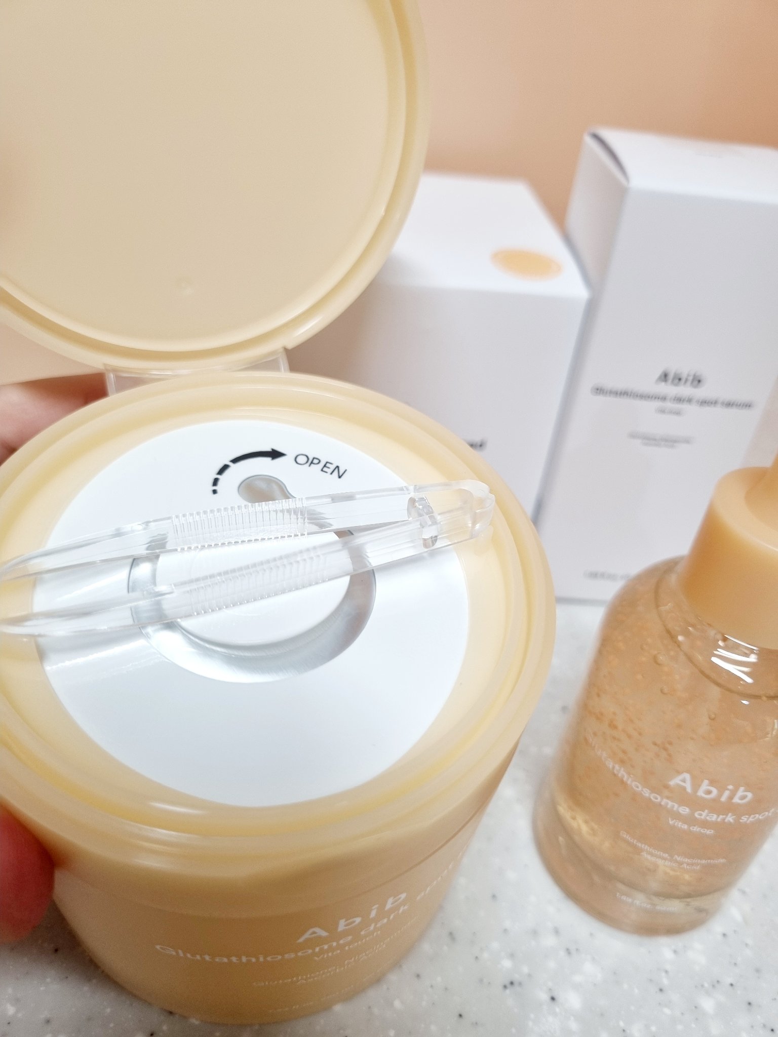 アビブ　グルタチオンソームダークスポットセラムビタドロップ/Abib /美容液を使ったクチコミ（2枚目）