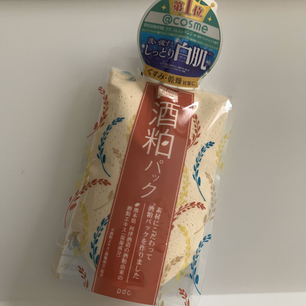 ワフードメイド　酒粕パック/pdc/洗い流すパック・マスクを使ったクチコミ（1枚目）