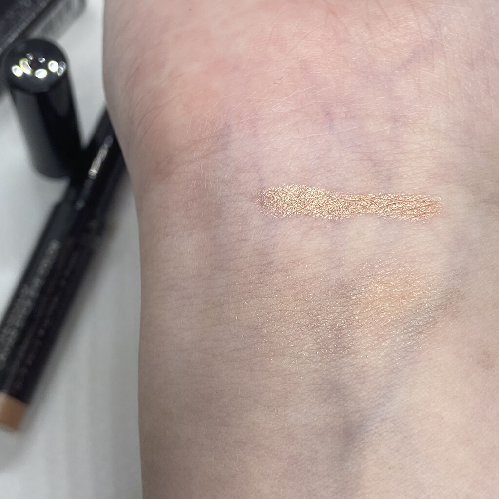 キャビアスティック アイカラー 09 Rosegold（ミニ）/ローラ メルシエ/スティックアイシャドウを使ったクチコミ（3枚目）