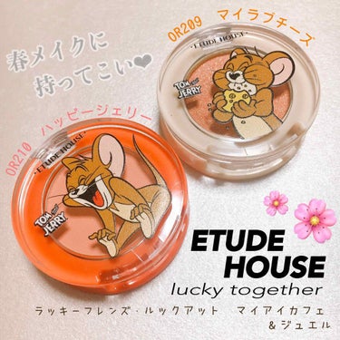 ラッキーフレンズ ルックアット マイアイジュエル/ETUDE/パウダーアイシャドウを使ったクチコミ（1枚目）